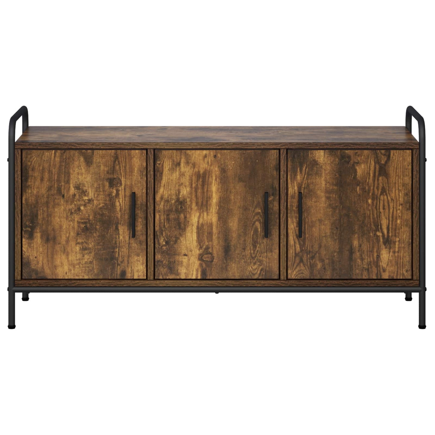 TV Cabinet 99 x 33 x 50 cm Smoked Oak Engineered Wood