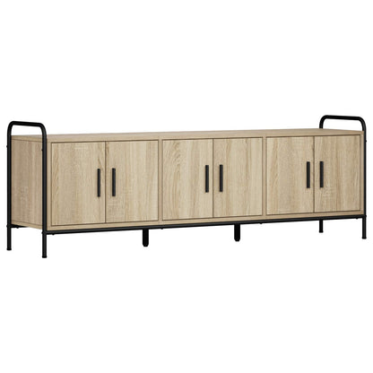 TV Cabinet 146 x 33 x 50 cm Sonoma Oak Engineered Wood