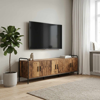 TV Cabinet 167.5 x 33 x 50 cm Old Wood Engineered Wood