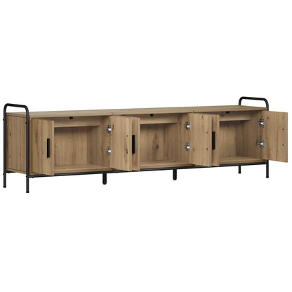 TV Cabinet 167.5 x 33 x 50 cm Artisan Oak Engineered Wood