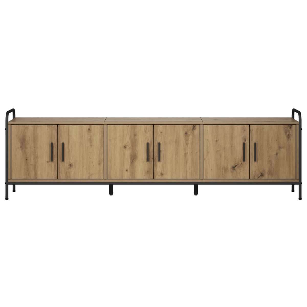 TV Cabinet 167.5 x 33 x 50 cm Artisan Oak Engineered Wood