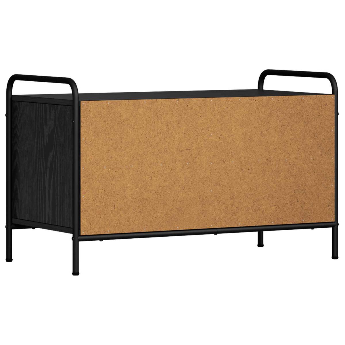 TV Cabinet 80 x 39.5 x 50 cm Black Oak Engineered Wood