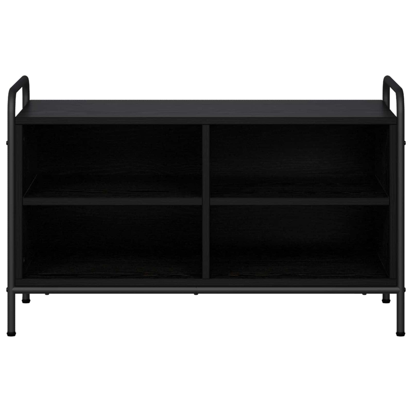 TV Cabinet 80 x 39.5 x 50 cm Black Oak Engineered Wood