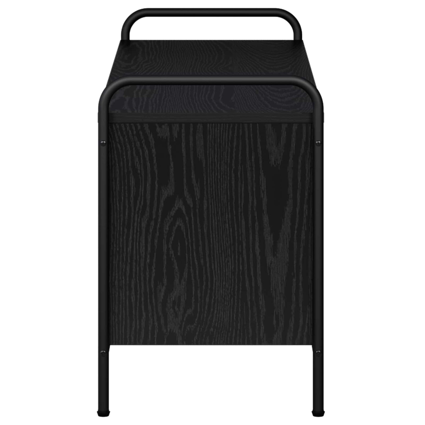 TV Cabinet 80 x 39.5 x 50 cm Black Oak Engineered Wood