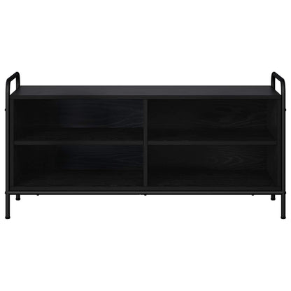TV Cabinet 100 x 39.5 x 50 cm Black Oak Engineered Wood