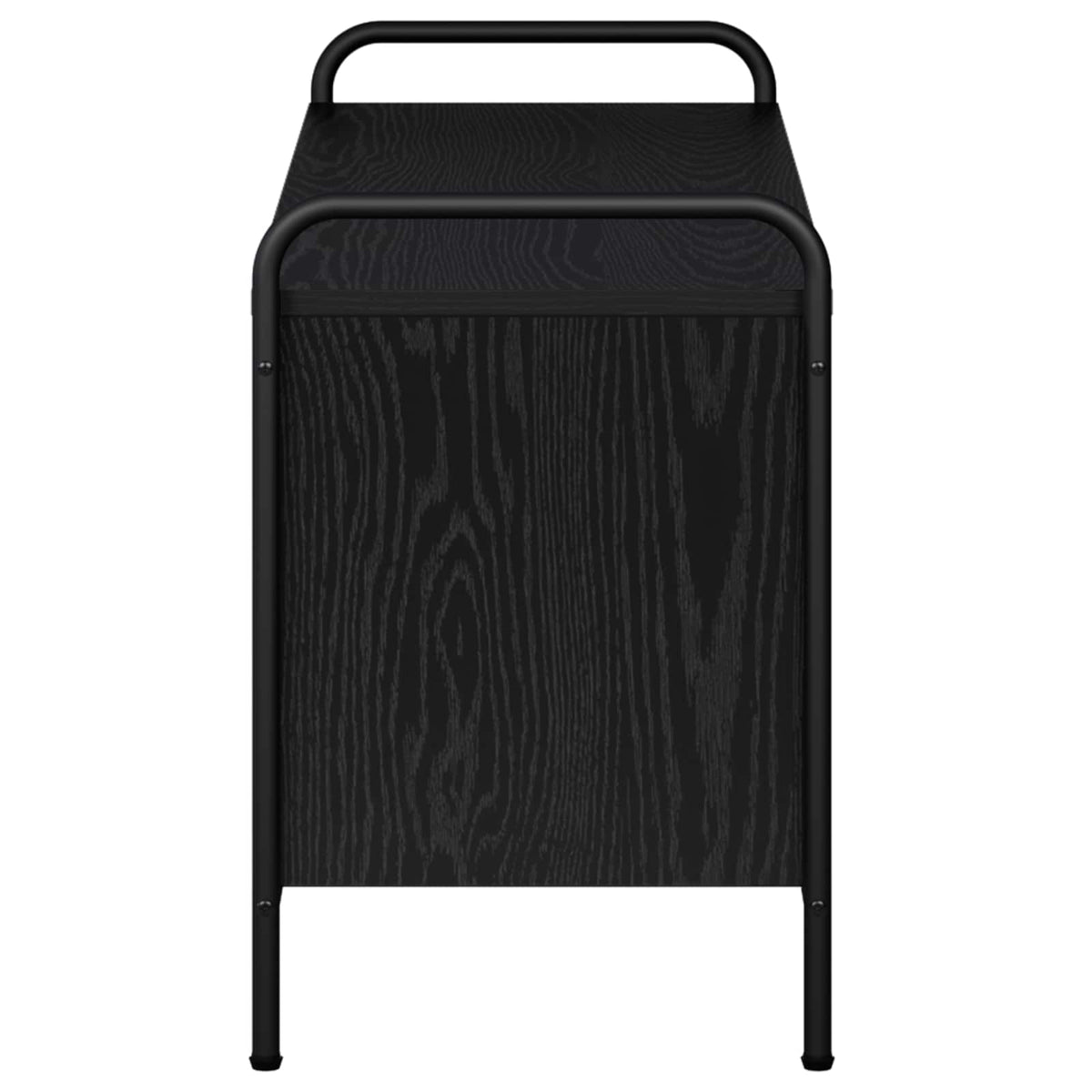 TV Cabinet 100 x 39.5 x 50 cm Black Oak Engineered Wood