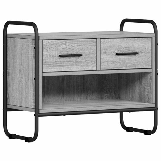 TV Cabinet 60 x 30 x 50 cm Grey Sonoma Engineered Wood