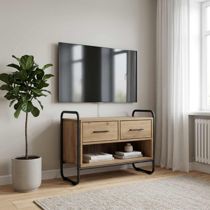 TV Cabinet 60 x 30 x 50 cm Artisan Oak Engineered Wood