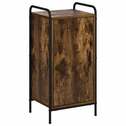 Sideboard Smoked Oak 40 x 33 x 80.5 cm Engineered Wood