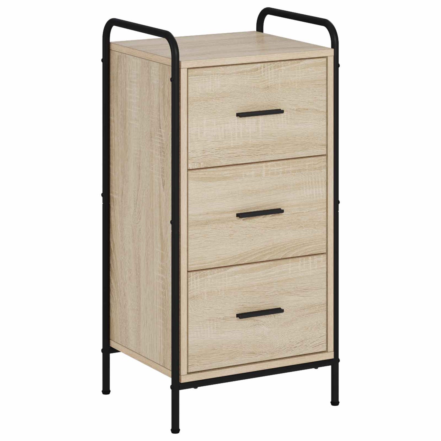 Sideboard Sonoma Oak 40 x 33 x 80.5 cm Engineered Wood