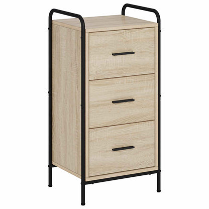 Sideboard Sonoma Oak 40 x 33 x 80.5 cm Engineered Wood