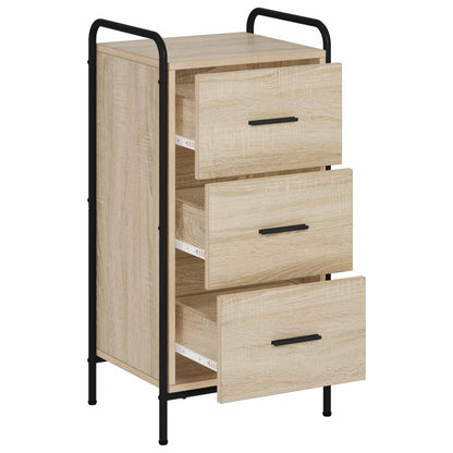 Sideboard Sonoma Oak 40 x 33 x 80.5 cm Engineered Wood