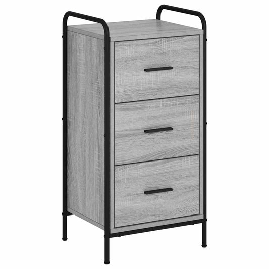 Sideboard Grey Sonoma 40 x 33 x 80.5 cm Engineered Wood