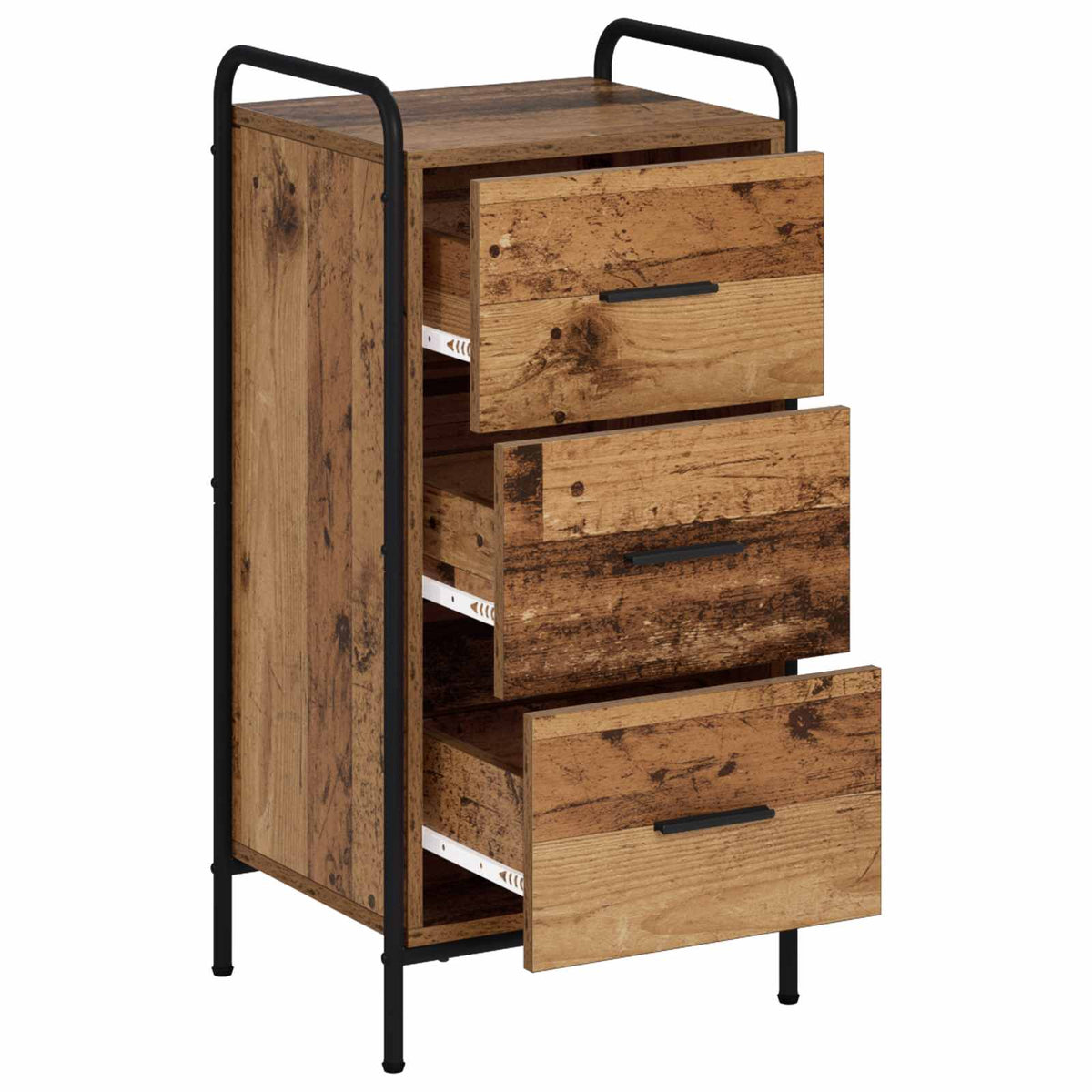 Sideboard Old Wood 40 x 33 x 80.5 cm Engineered Wood