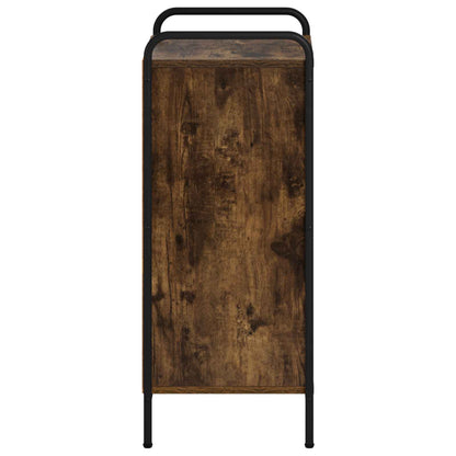 Sideboard Smoked Oak 40 x 33 x 80.5 cm Engineered Wood