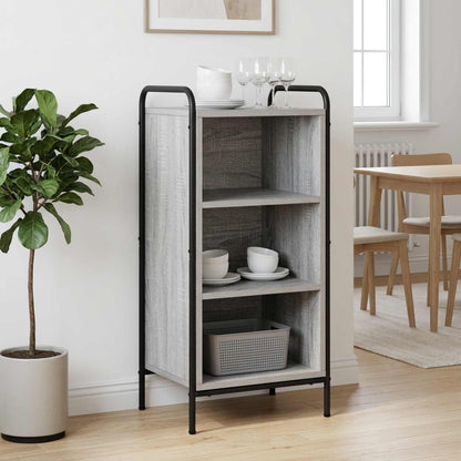 Sideboard Grey Sonoma 40 x 33 x 80.5 cm Engineered Wood