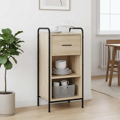 Sideboard Sonoma Oak 40 x 33 x 80.5 cm Engineered Wood