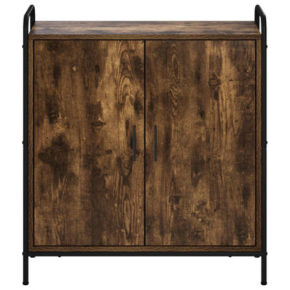 Sideboard Smoked Oak 73 x 33 x 81 cm Engineered Wood
