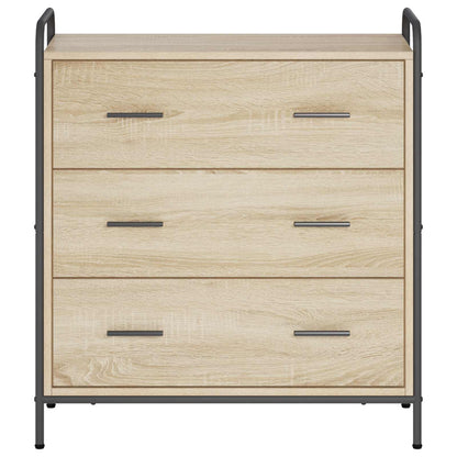 Sideboard Sonoma Oak 73 x 33 x 81 cm Engineered Wood