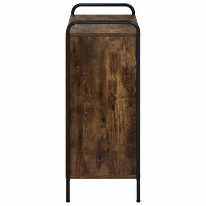 Sideboard Smoked Oak 73 x 33 x 81 cm Engineered Wood