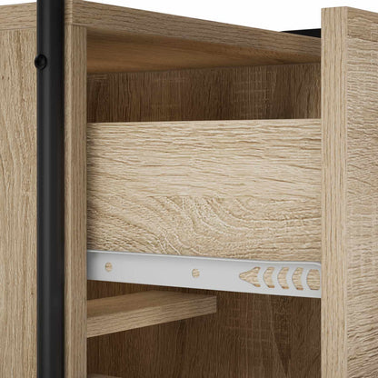 Sideboard Sonoma Oak 73 x 33 x 81 cm Engineered Wood