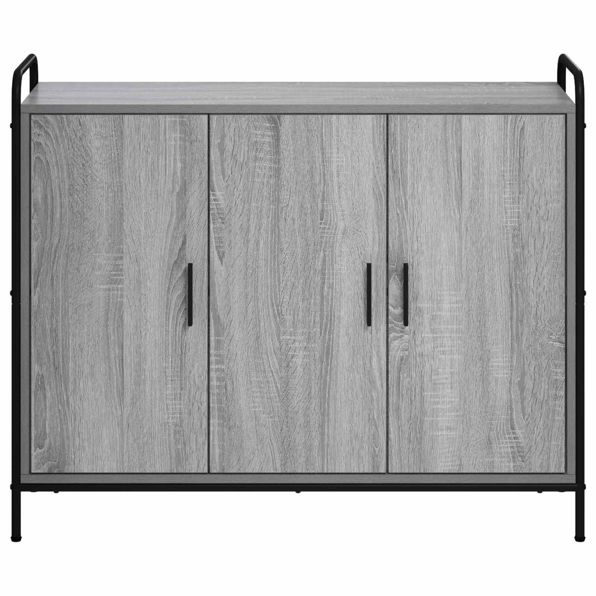 Sideboard Grey Sonoma 98.5 x 33 x 81 cm Engineered Wood