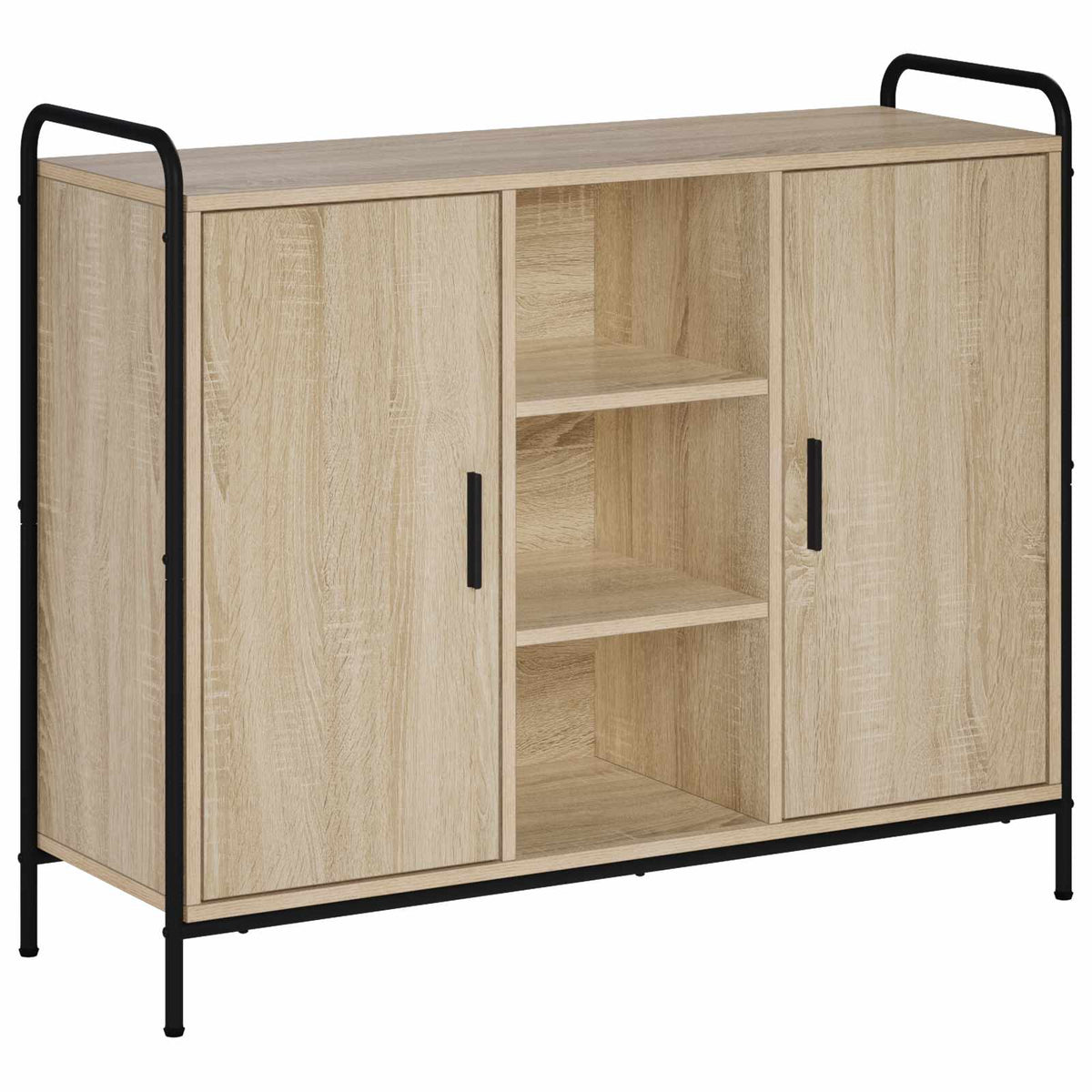 Sideboard Sonoma Oak 98.5 x 33 x 81 cm Engineered Wood