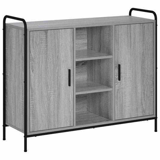 Sideboard Grey Sonoma 98.5 x 33 x 81 cm Engineered Wood