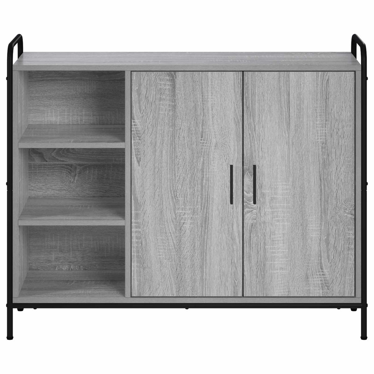 Sideboard Grey Sonoma 98.5 x 33 x 81 cm Engineered Wood