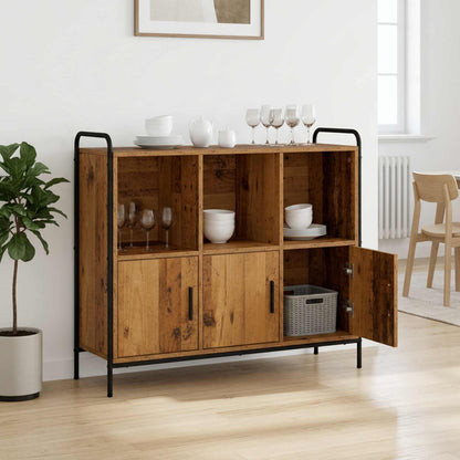 Sideboard Old Wood 97 x 33 x 81 cm Engineered Wood