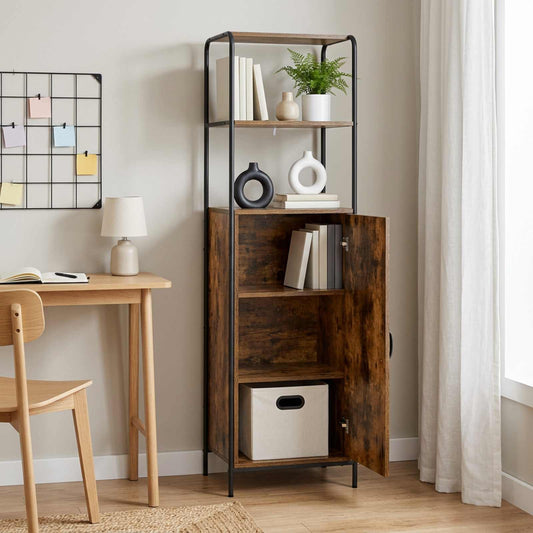 Highboard Smoked Oak 40 x 33 x 161 cm Engineered Wood