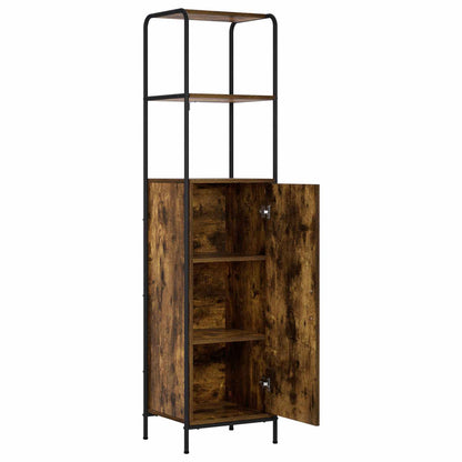 Highboard Smoked Oak 40 x 33 x 161 cm Engineered Wood