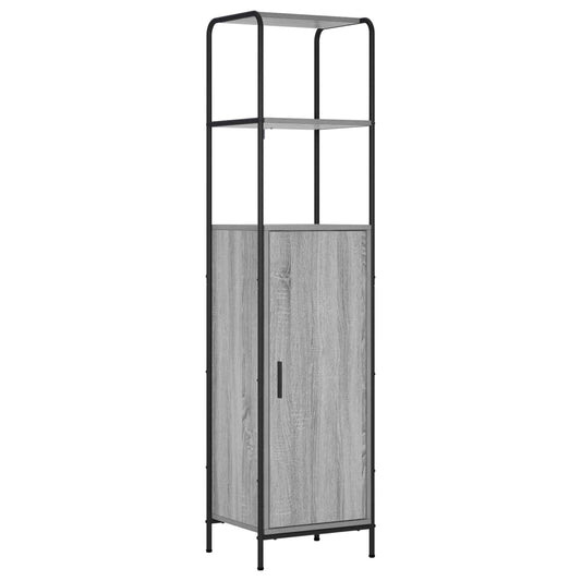 Highboard Grey Sonoma 40 x 33 x 161 cm Engineered Wood