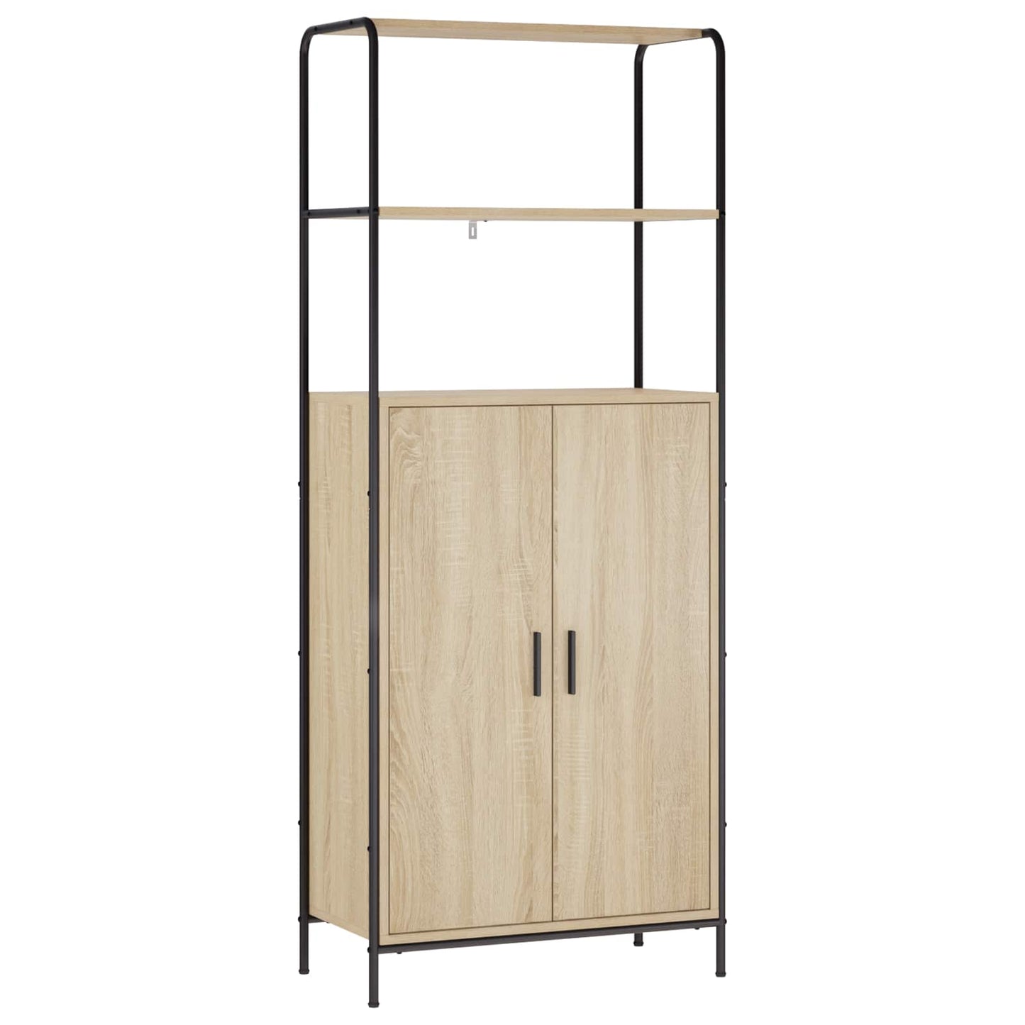 Highboard Sonoma Oak 65 x 33 x 161 cm Engineered Wood
