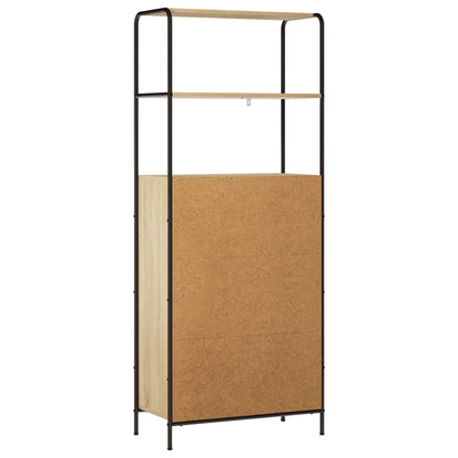 Highboard Sonoma Oak 65 x 33 x 161 cm Engineered Wood