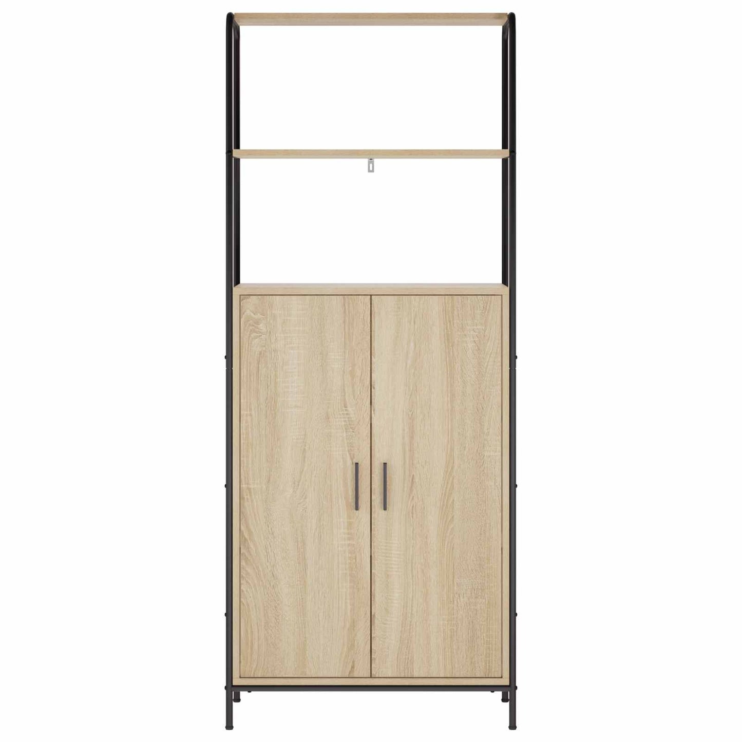 Highboard Sonoma Oak 65 x 33 x 161 cm Engineered Wood