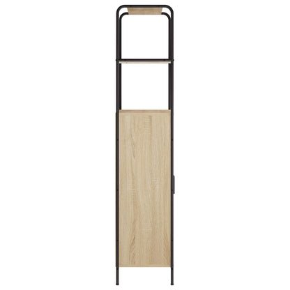 Highboard Sonoma Oak 65 x 33 x 161 cm Engineered Wood