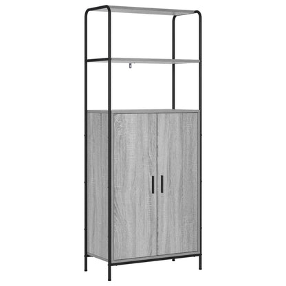 Highboard Grey Sonoma 65 x 33 x 161 cm Engineered Wood