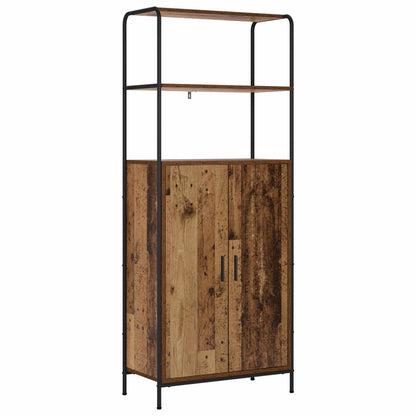 Highboard Old Wood 65 x 33 x 161 cm Engineered Wood
