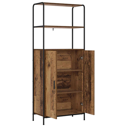 Highboard Old Wood 65 x 33 x 161 cm Engineered Wood