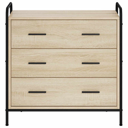 Drawer Cabinet Sonoma Oak 70 x 39.5 x 71 cm Engineered Wood
