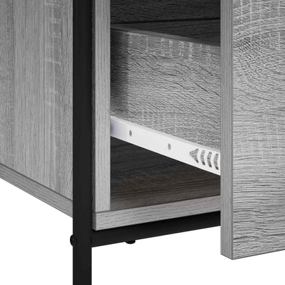 Drawer Cabinet Grey Sonoma 70 x 39.5 x 71 cm Engineered Wood