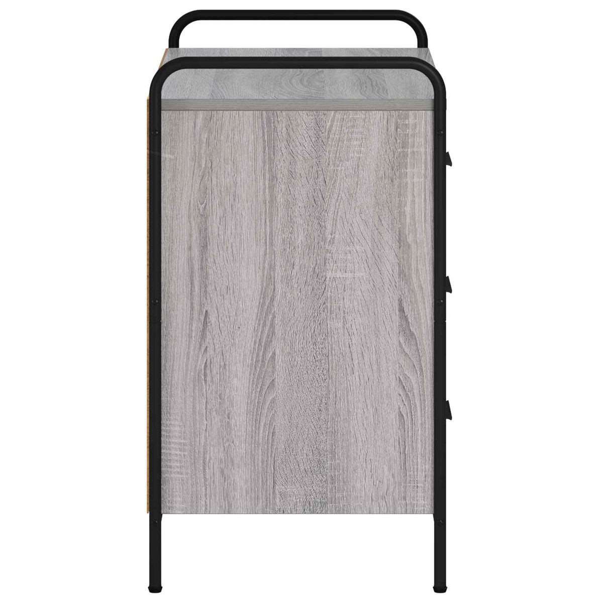 Drawer Cabinet Grey Sonoma 70 x 39.5 x 71 cm Engineered Wood