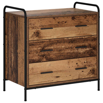 Drawer Cabinet Old Wood 70 x 39.5 x 71 cm Engineered Wood