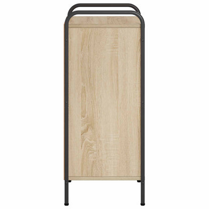 Book Cabinet 43 x 33 x 80 cm Engineered Wood Sonoma Oak