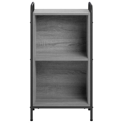 Book Cabinet 43 x 33 x 80 cm Engineered Wood Grey Sonoma