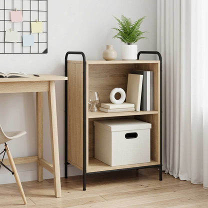 Book Cabinet 55.5 x 33 x 80 cm Engineered Wood Sonoma Oak