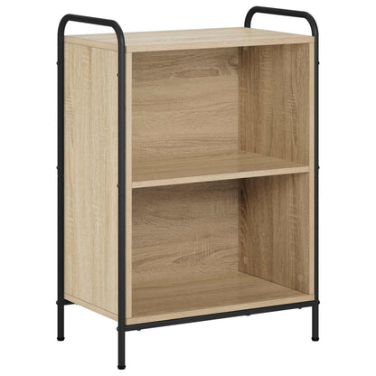 Book Cabinet 55.5 x 33 x 80 cm Engineered Wood Sonoma Oak