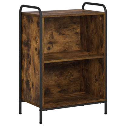Book Cabinet 55.5 x 33 x 80 cm Engineered Wood Smoked Oak