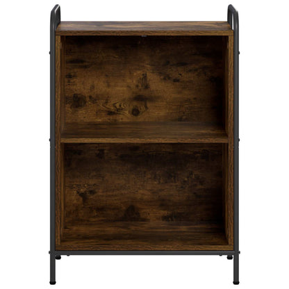 Book Cabinet 55.5 x 33 x 80 cm Engineered Wood Smoked Oak